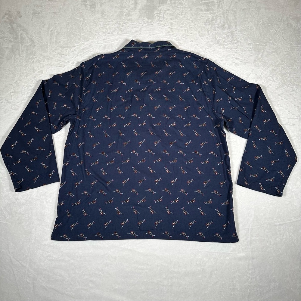 Tommy Bahama Men Button Down Shirt Size XL Long Sleeve 100% Cotton Embroidered - Picture 15 of 16